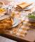 DII® Pumpkin Spice Heavyweight Check Fringed Placemat Set